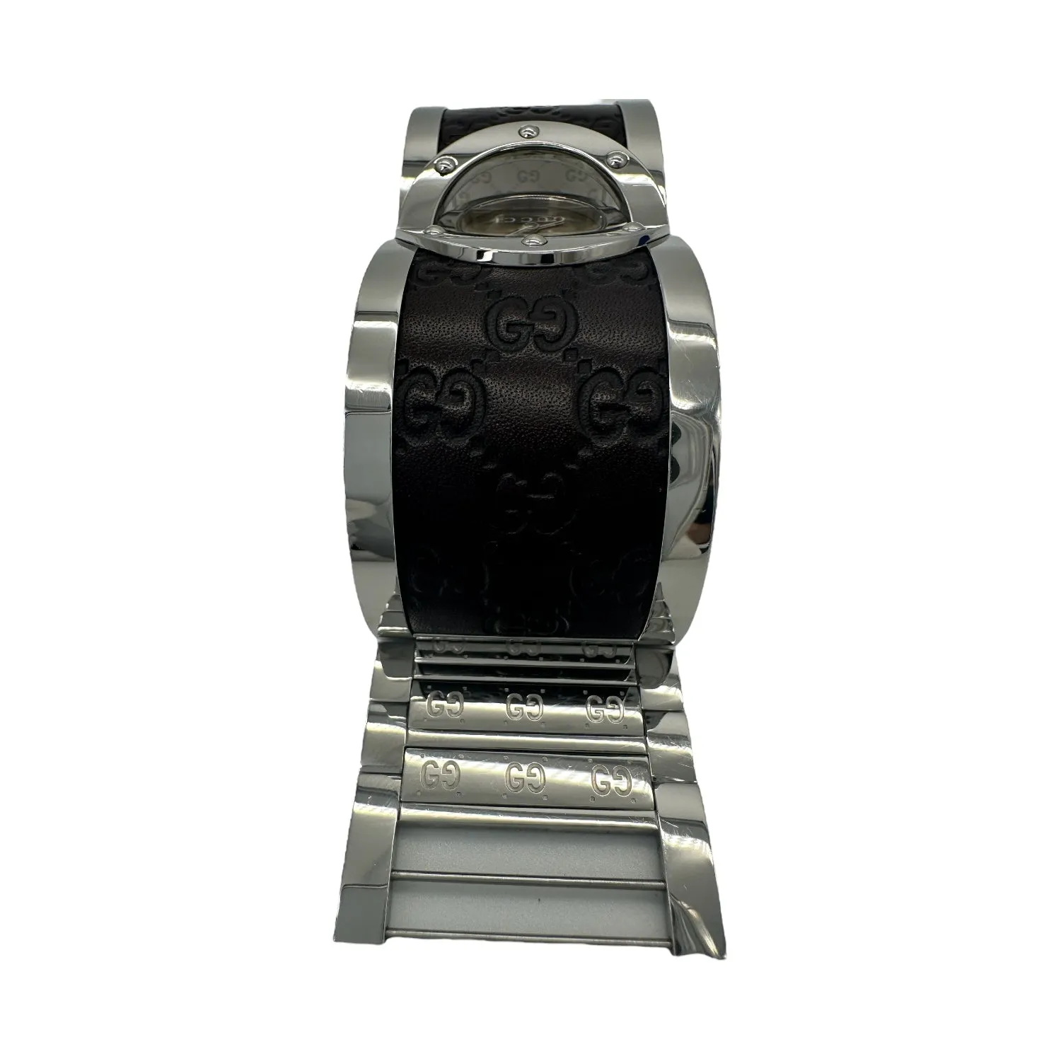Gucci Twirl Collection Watch/Brown Leather