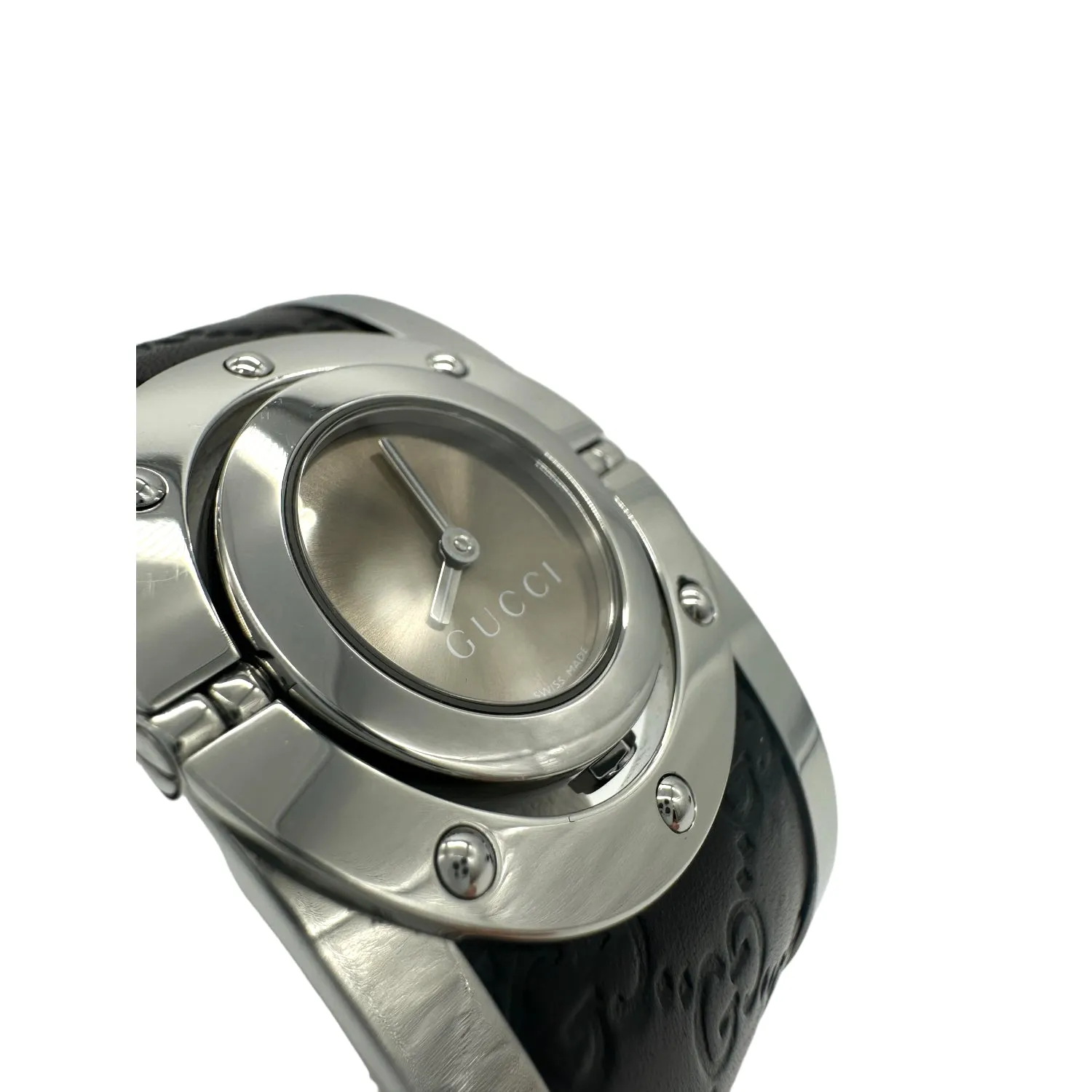 Gucci Twirl Collection Watch/Brown Leather
