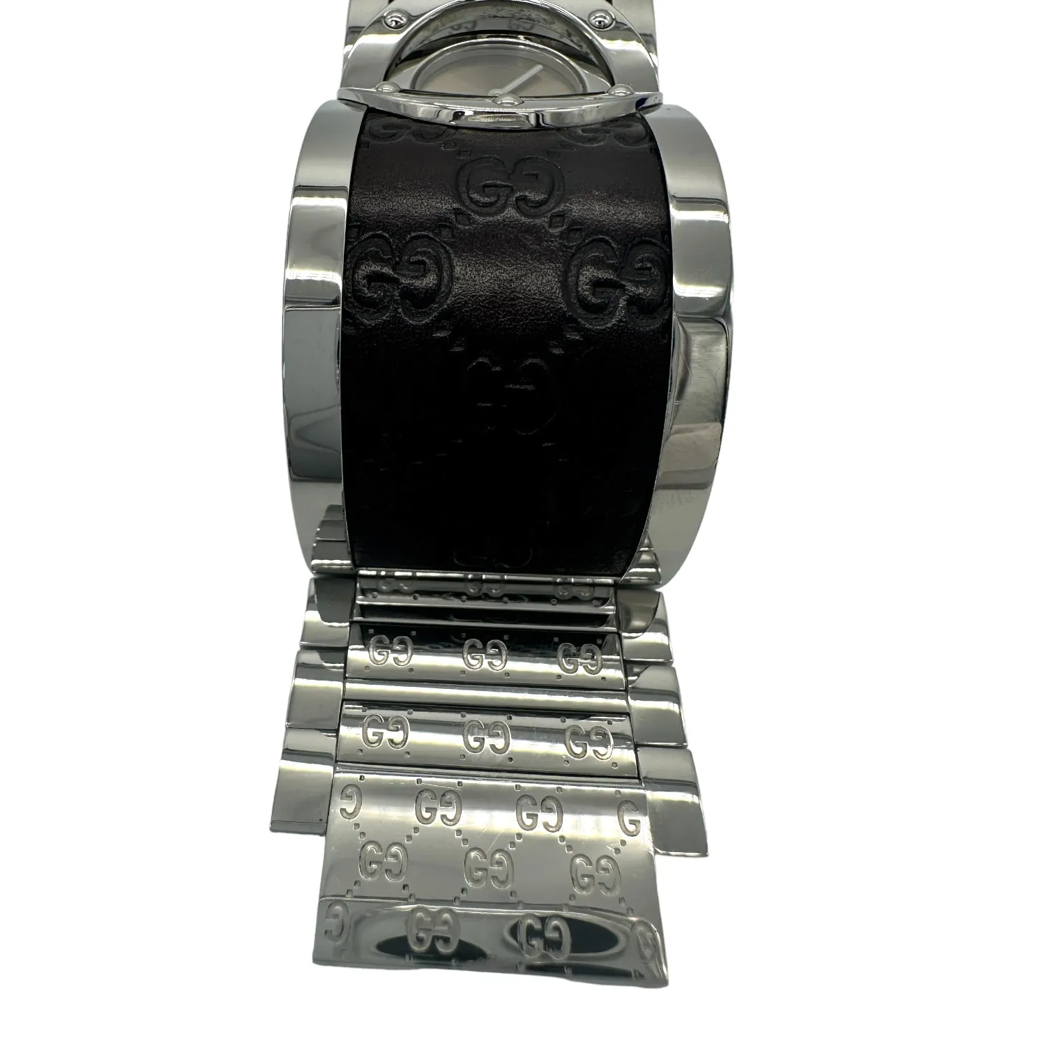 Gucci Twirl Collection Watch/Brown Leather