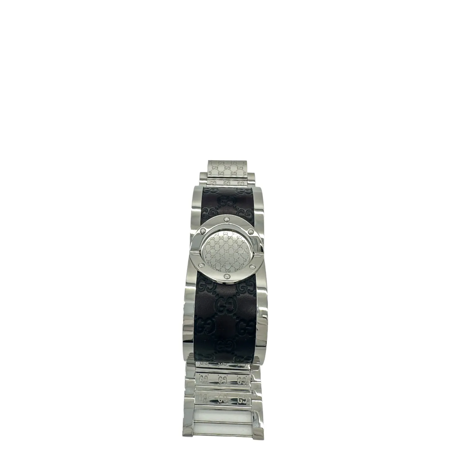 Gucci Twirl Collection Watch/Brown Leather