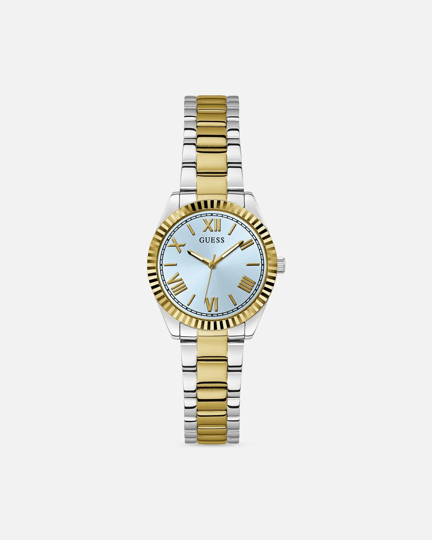 Guess Mainline Women's Mini Luna Watch Silver/Gold