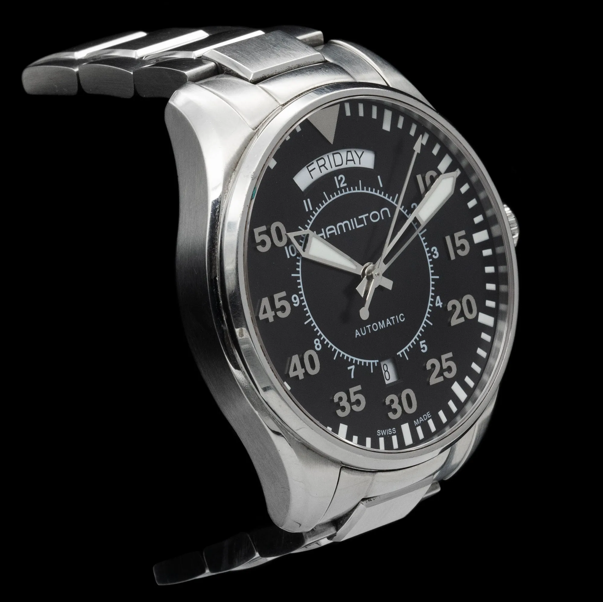 Hamilton - Khaki Aviation Pilot Day Date 'Interstellar' H64615135