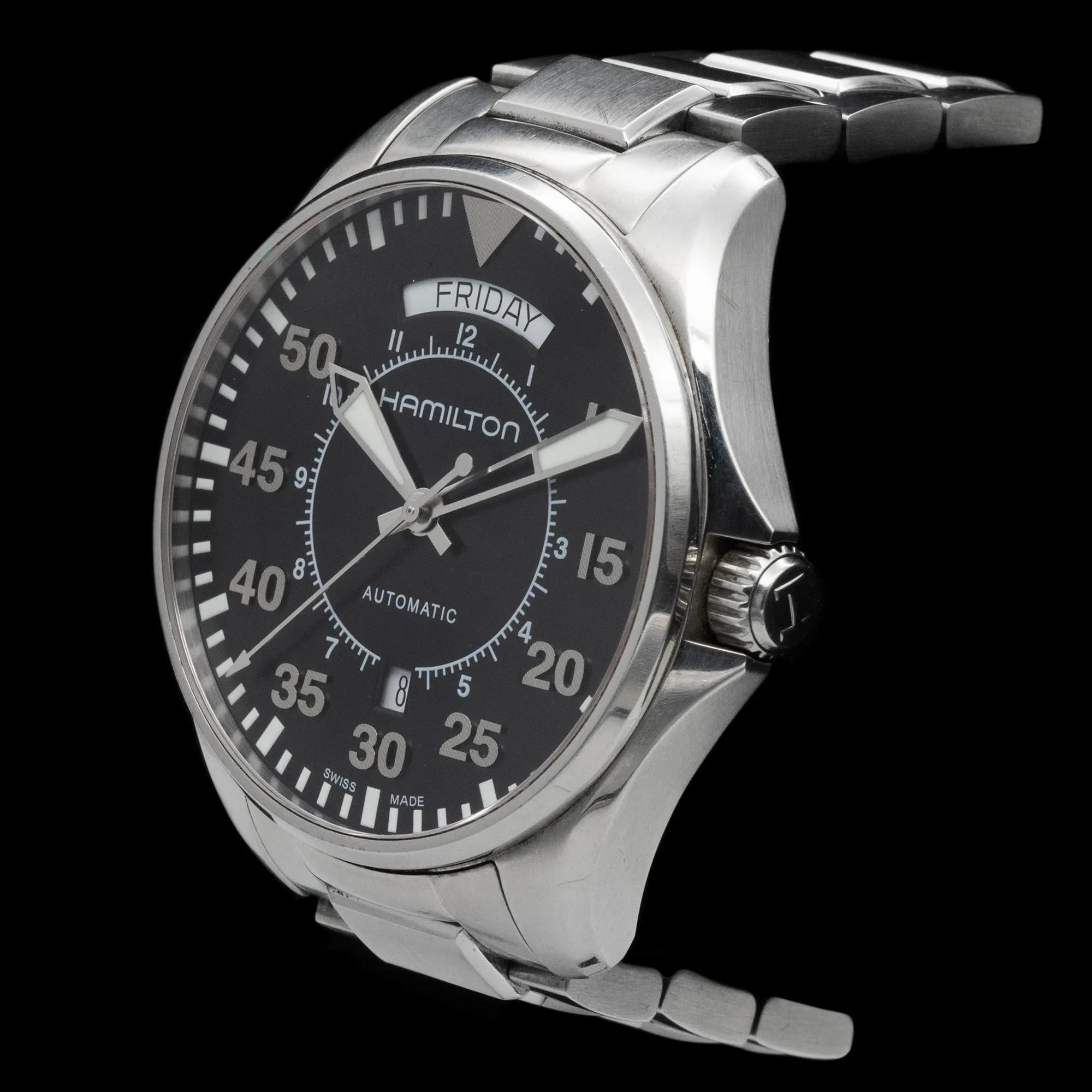 Hamilton - Khaki Aviation Pilot Day Date 'Interstellar' H64615135