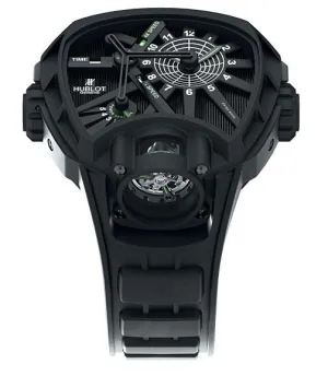 Hublot Key of Time Black Dial Titanium Men's Watch 902.ND.1140.RX