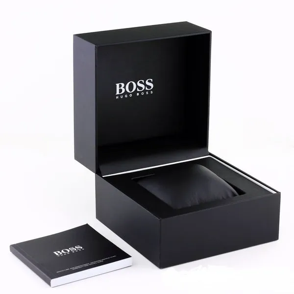Hugo Boss Pioneer Blue Leather Strap Men's Watch 1513711
