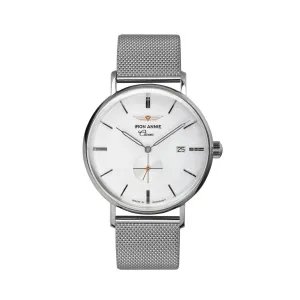IRON ANNIE QUARTZ WATCH WITH SMALL SECOND AND DATE WITH METAL STRAP