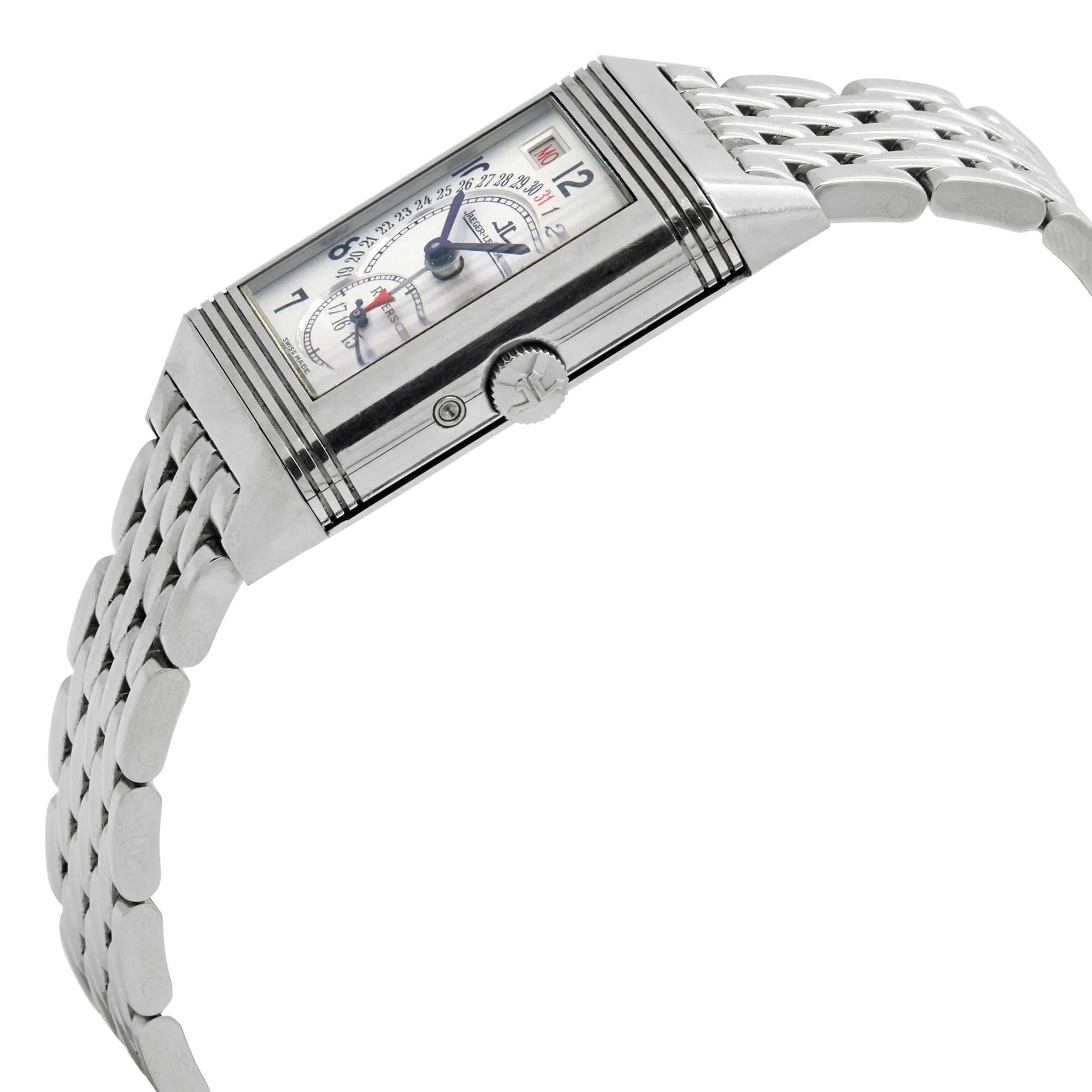 Jaeger-Lecoultre Reverso Grand Taille 270.8.36 Silver Dial Manual Winding Watch