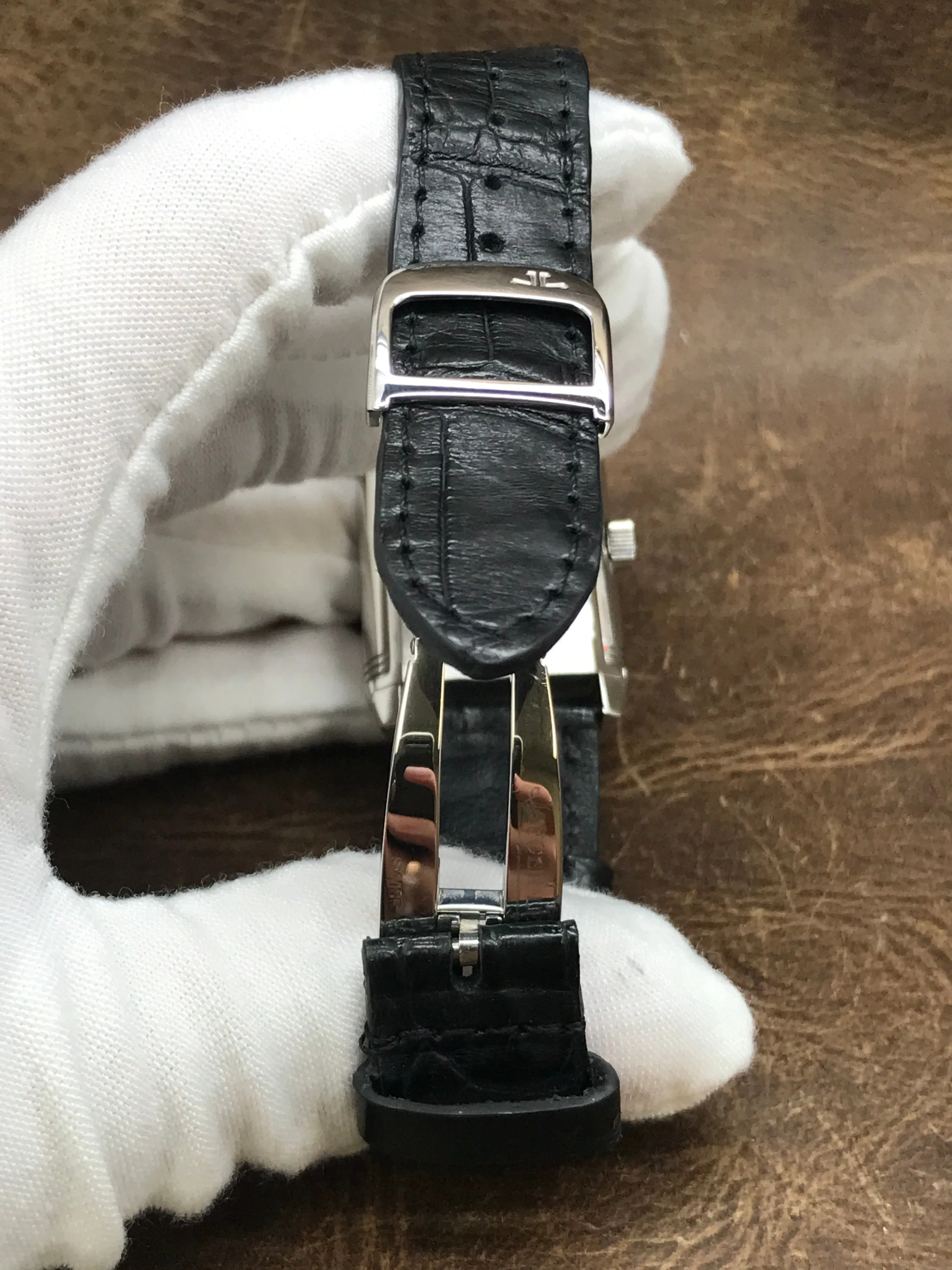 Jaeger-Lecoultre Reverso Grand Taille 270.8.62 Q2708410 Silver Dial Manual Wind Men's Watch