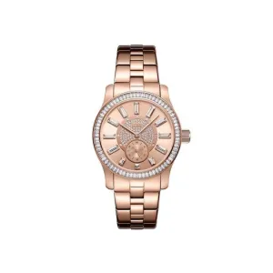 JBW Celine 0.09 ctw Diamond 18k Rose Gold-Plated Stainless-Steel Women's Watch - J6349D