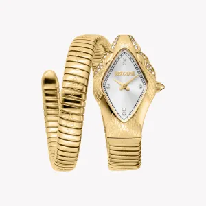 Just Cavalli Gold Stainless Steel Women's Watch JC1L306M0035