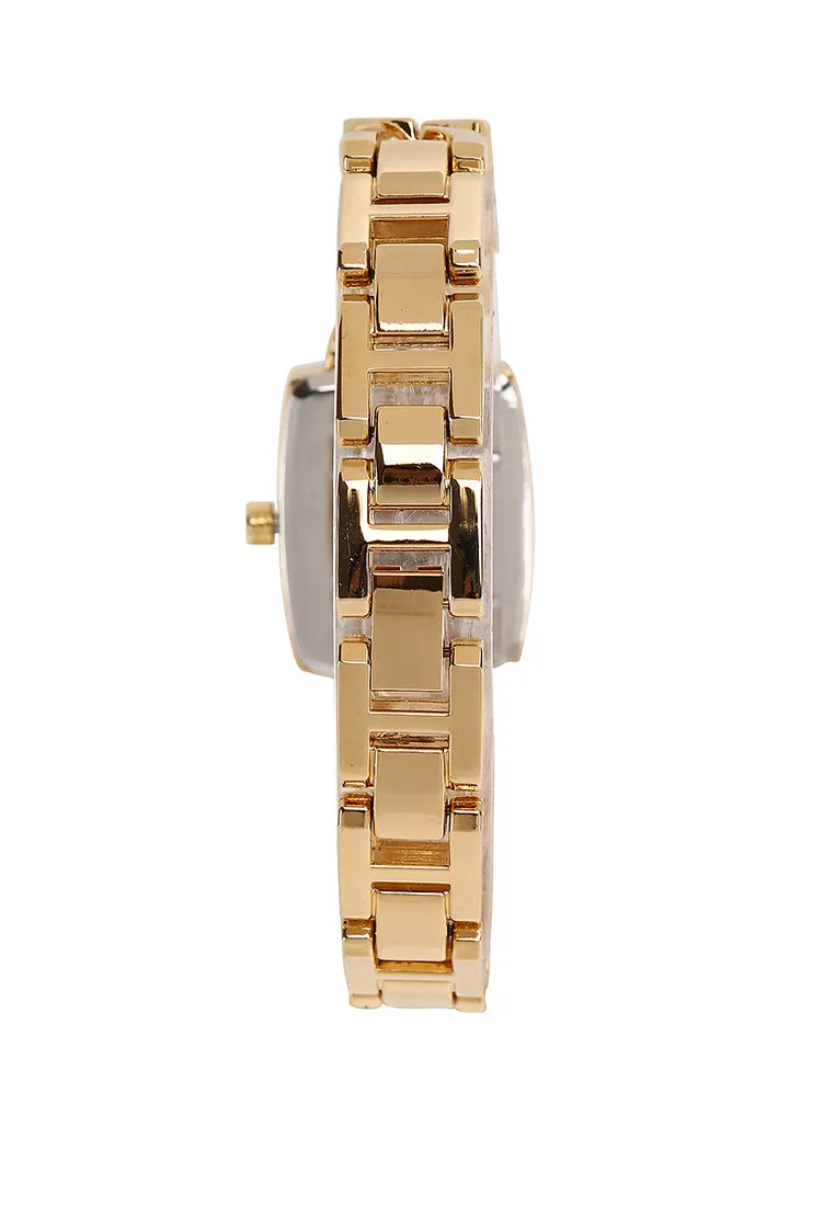 Kayla Gold Stainless Steel Analog Watch (Gold)