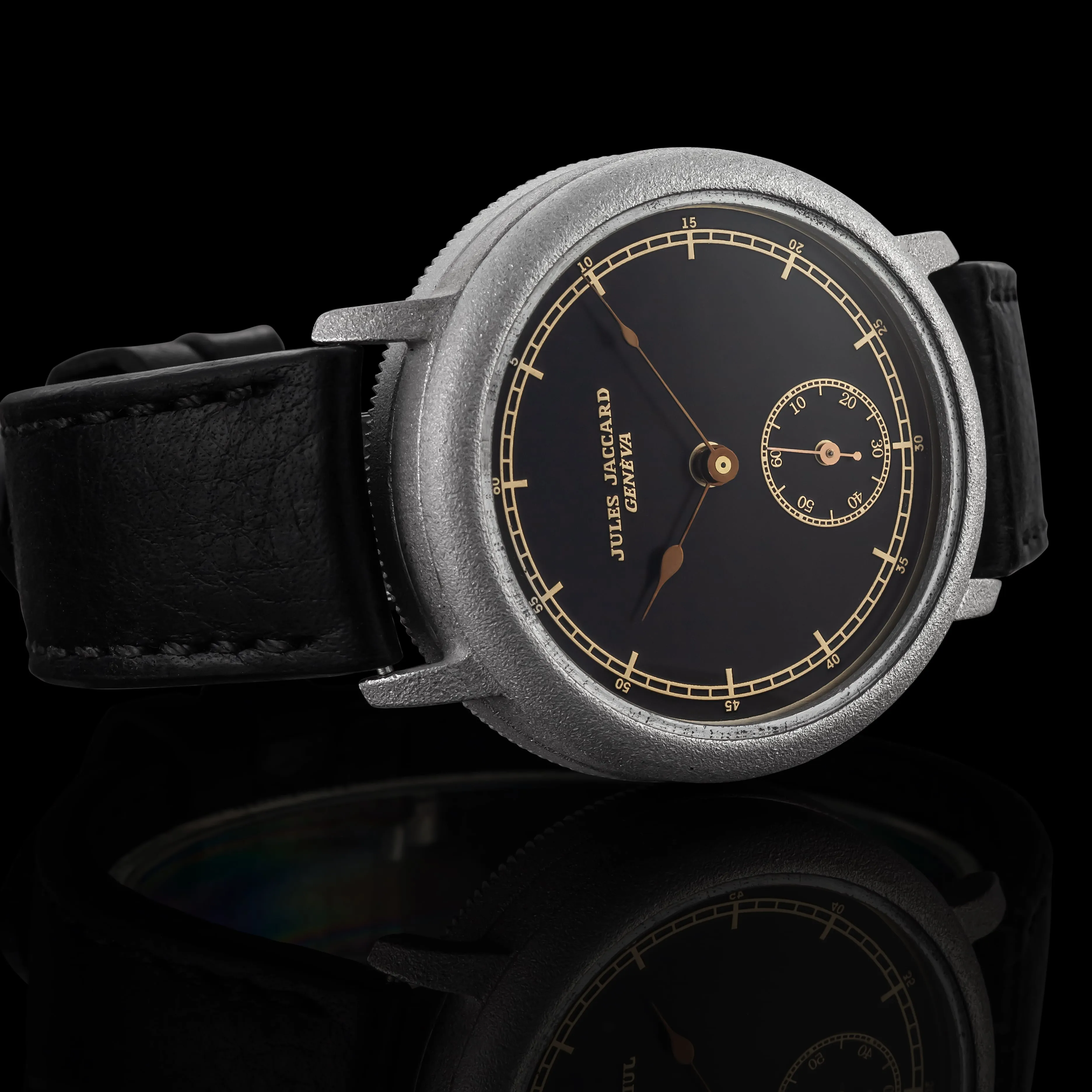KEY-WIND Men's Wristwatch Restored JULES JACCARD Swiss Vintage Movement