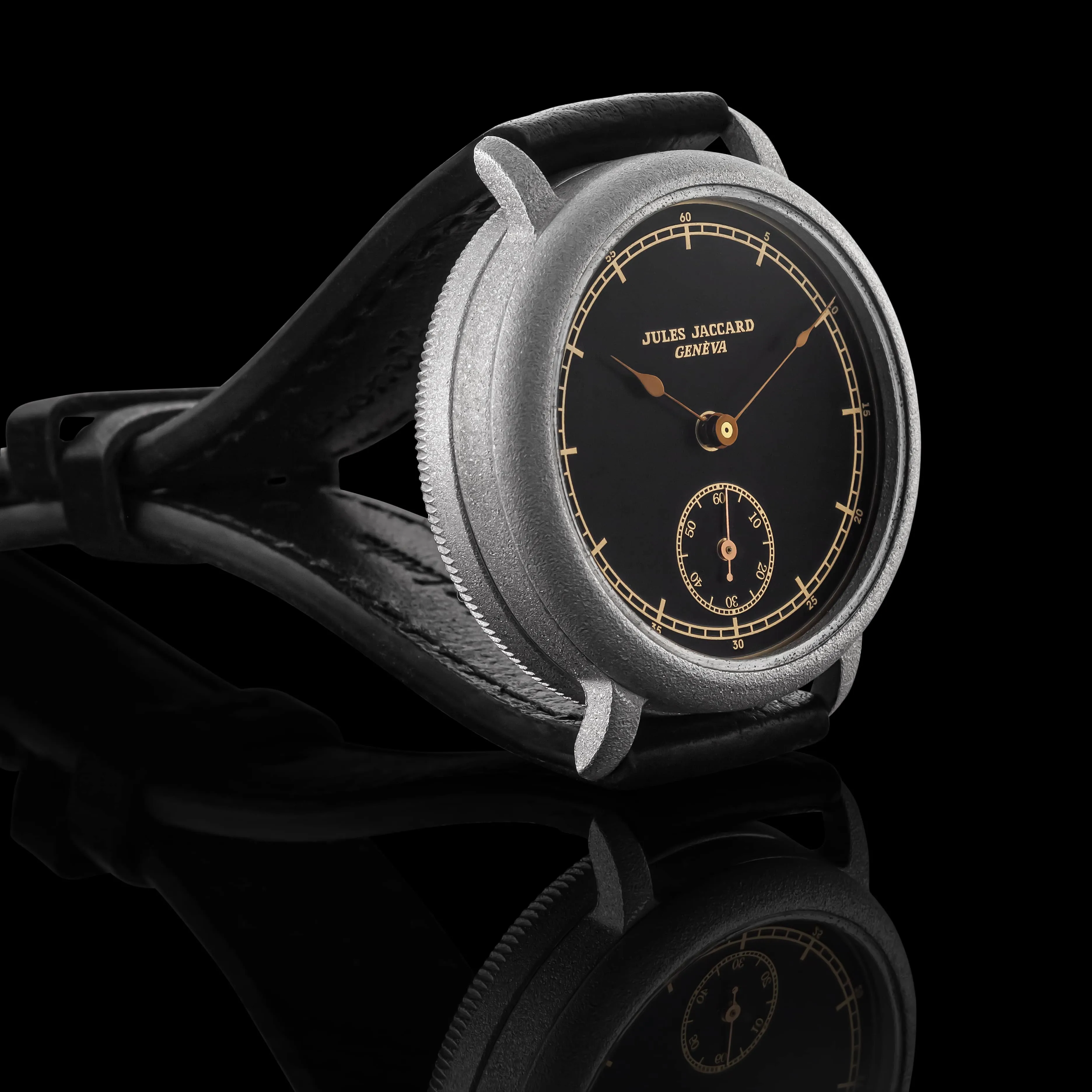 KEY-WIND Men's Wristwatch Restored JULES JACCARD Swiss Vintage Movement