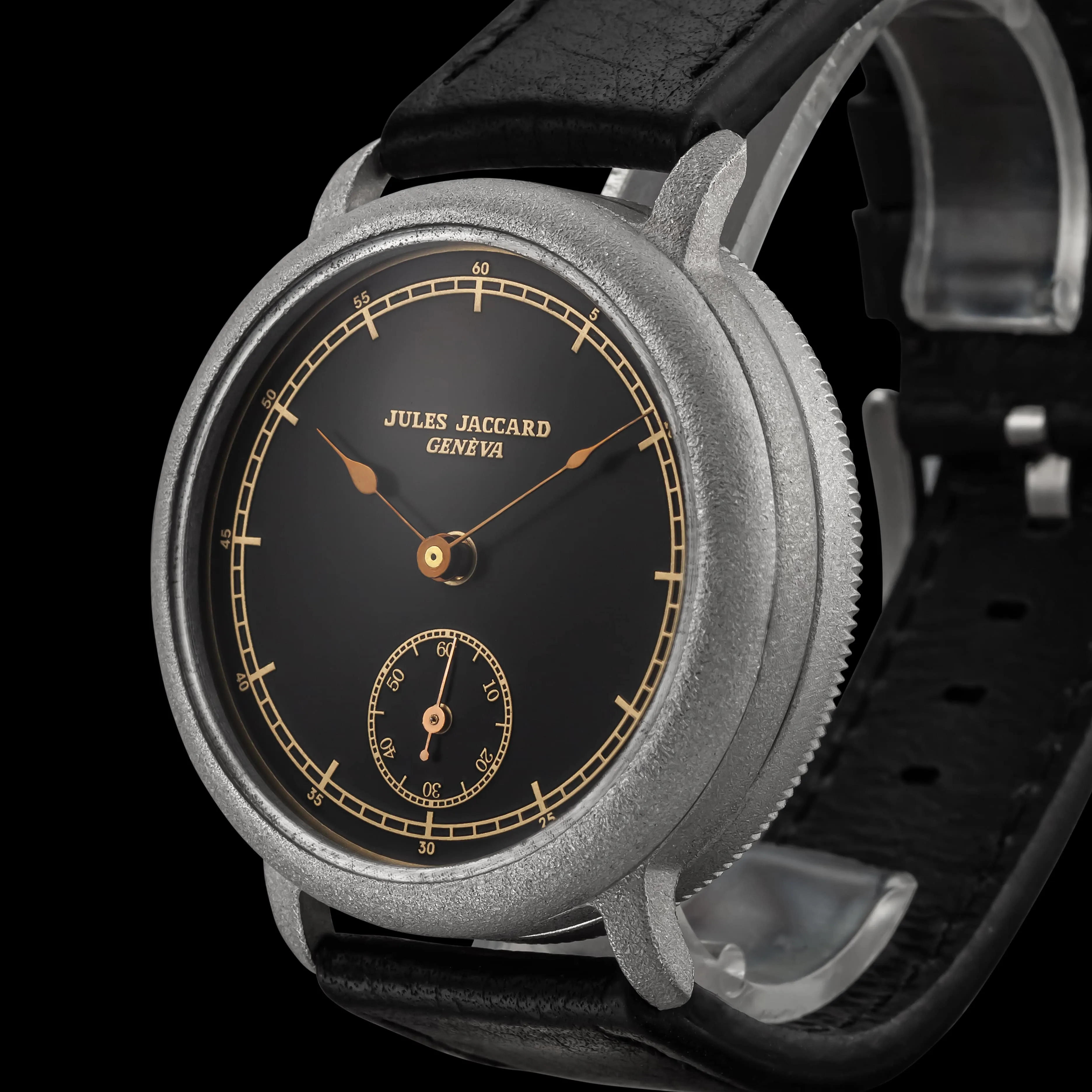 KEY-WIND Men's Wristwatch Restored JULES JACCARD Swiss Vintage Movement