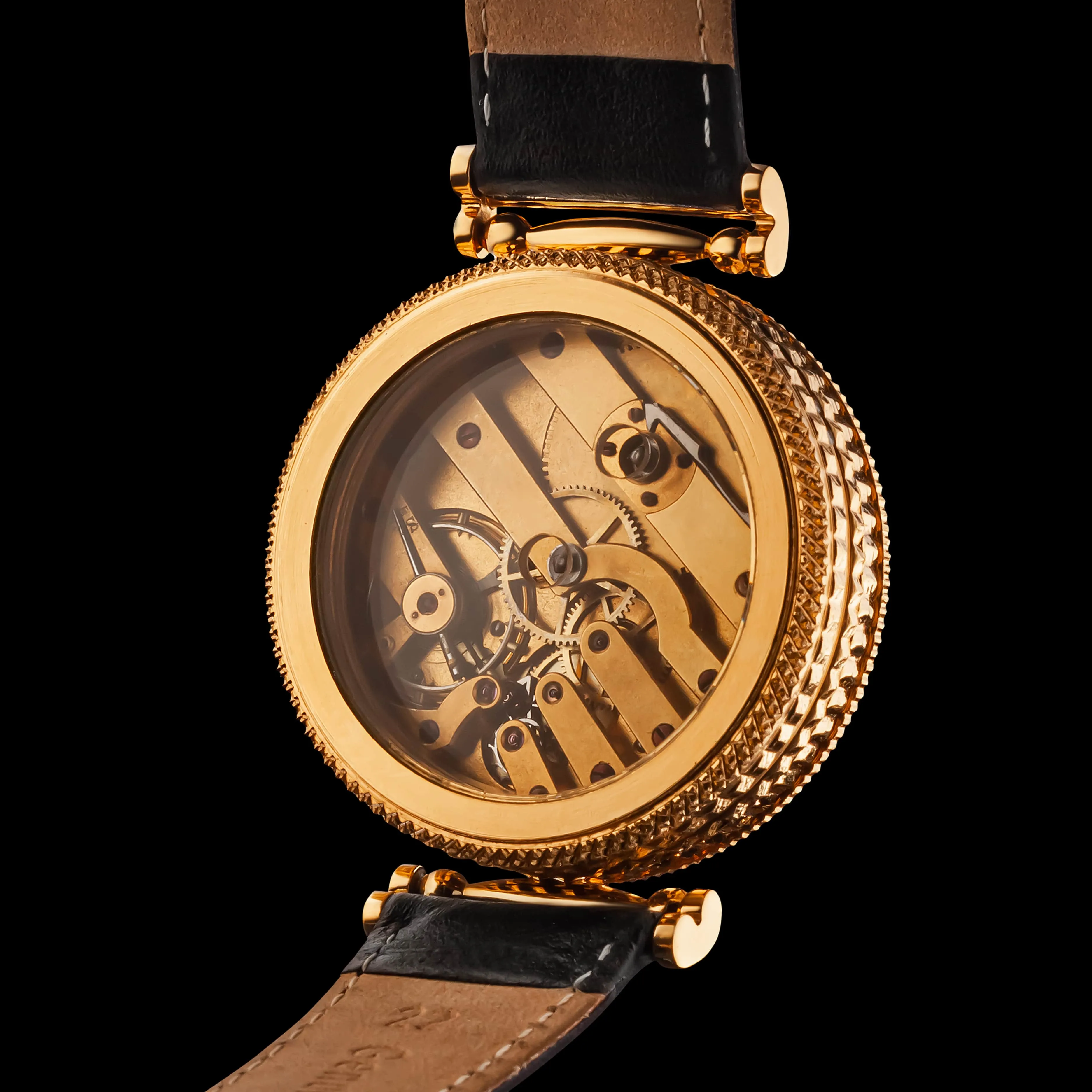 KEY WIND Men's Wristwatch Vintage ROGER & Co., GENEVA Mechanical Movement