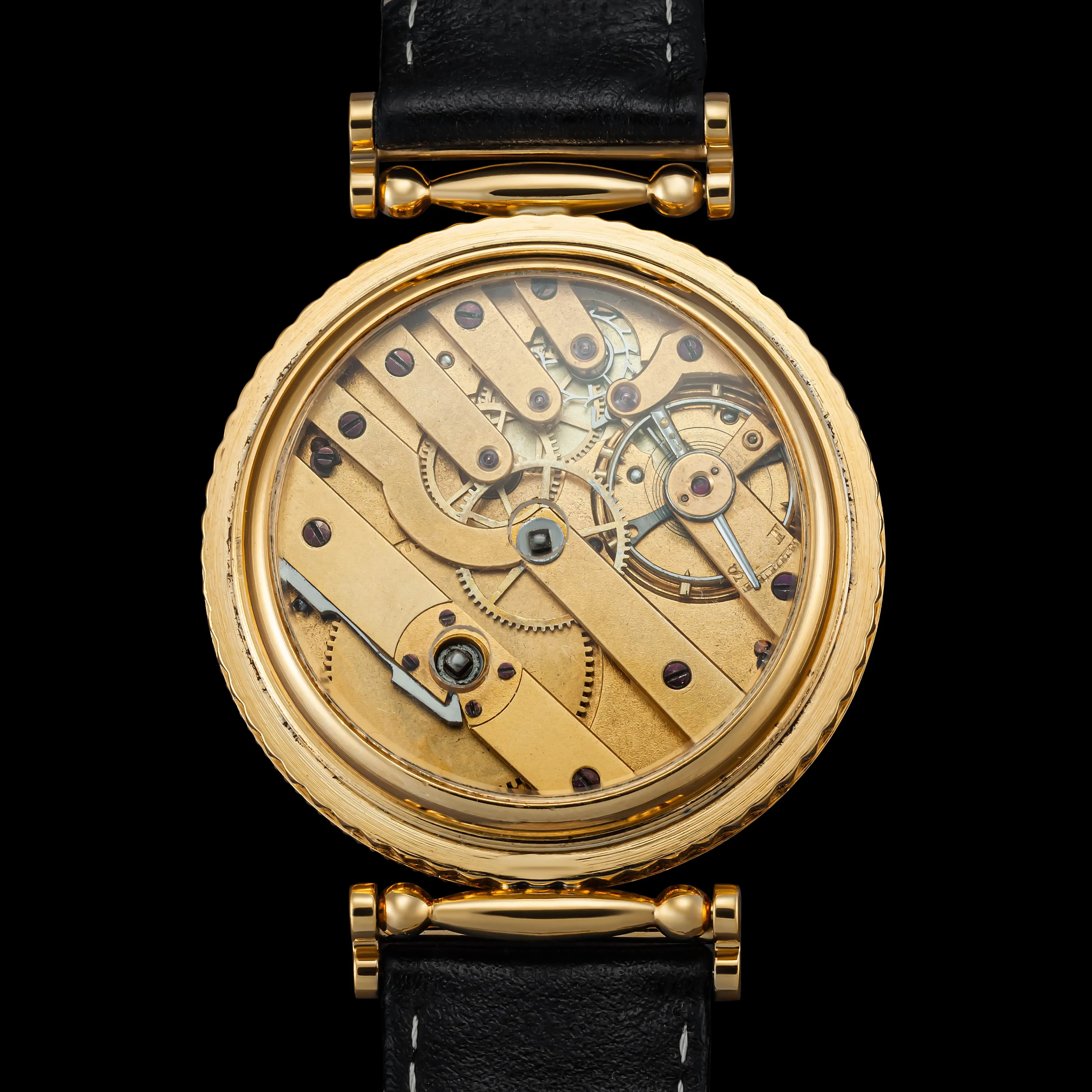 KEY WIND Men's Wristwatch Vintage ROGER & Co., GENEVA Mechanical Movement