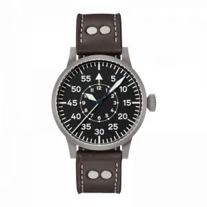 LACO PILOT WATCH ORIGINAL LEIPZIG 42 MM HANDWINDING