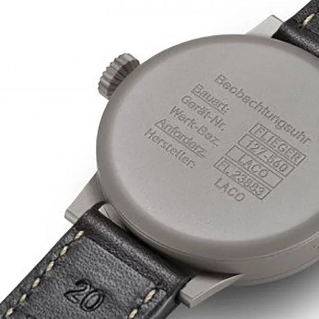 LACO PILOT WATCH ORIGINAL LEIPZIG 42 MM HANDWINDING