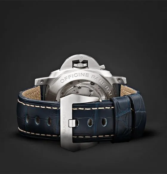 Luminor 1950 10 Days GMT Automatic 44mm Stainless Steel and Alligator Watch
