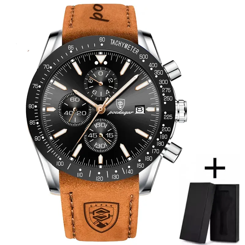 Luxury Men's Watches Silicone Strap