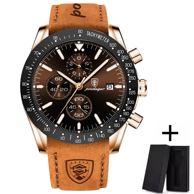 Luxury Men's Watches Silicone Strap