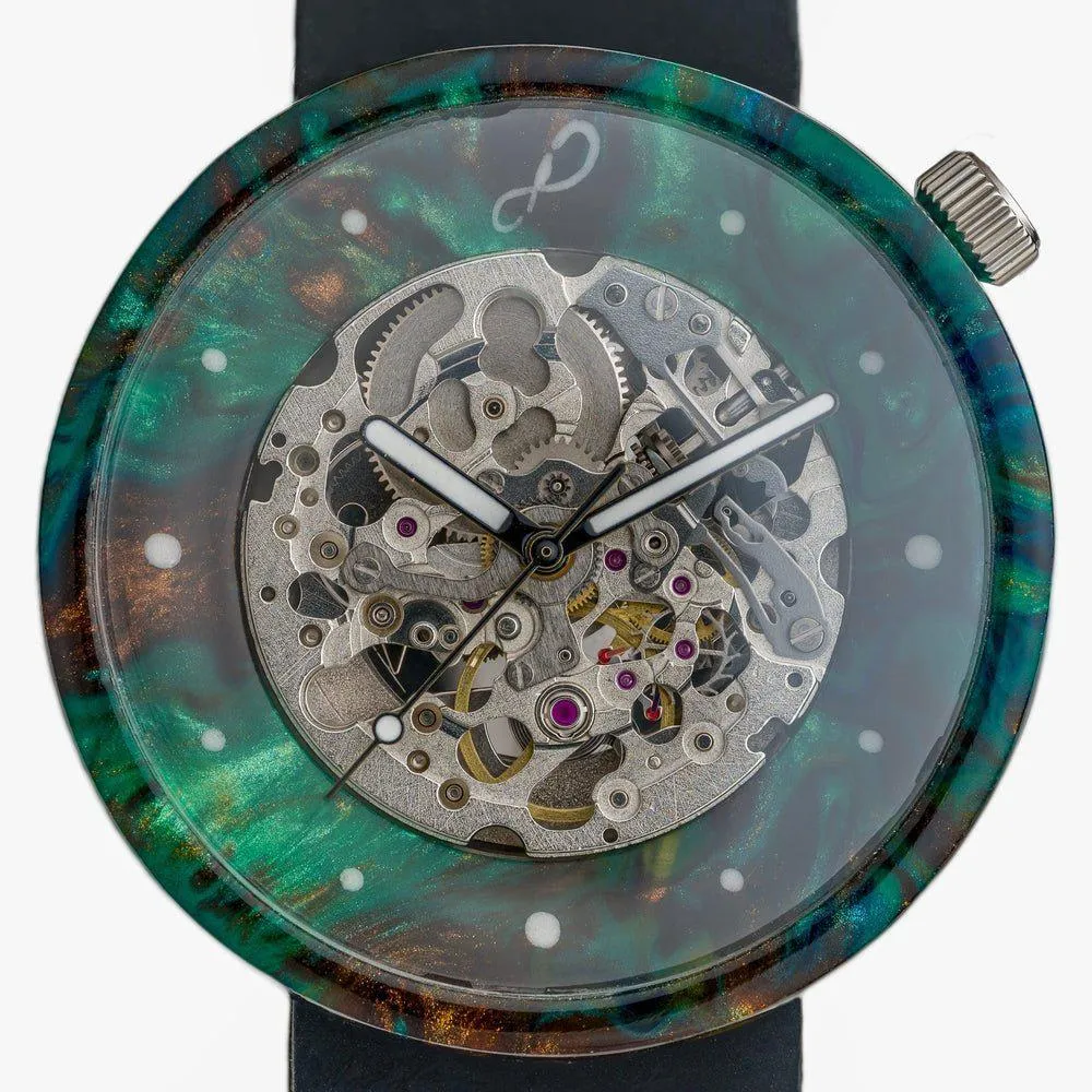 Maker Watch Inc × @micahfinds Revival (Copper Patina) Watch