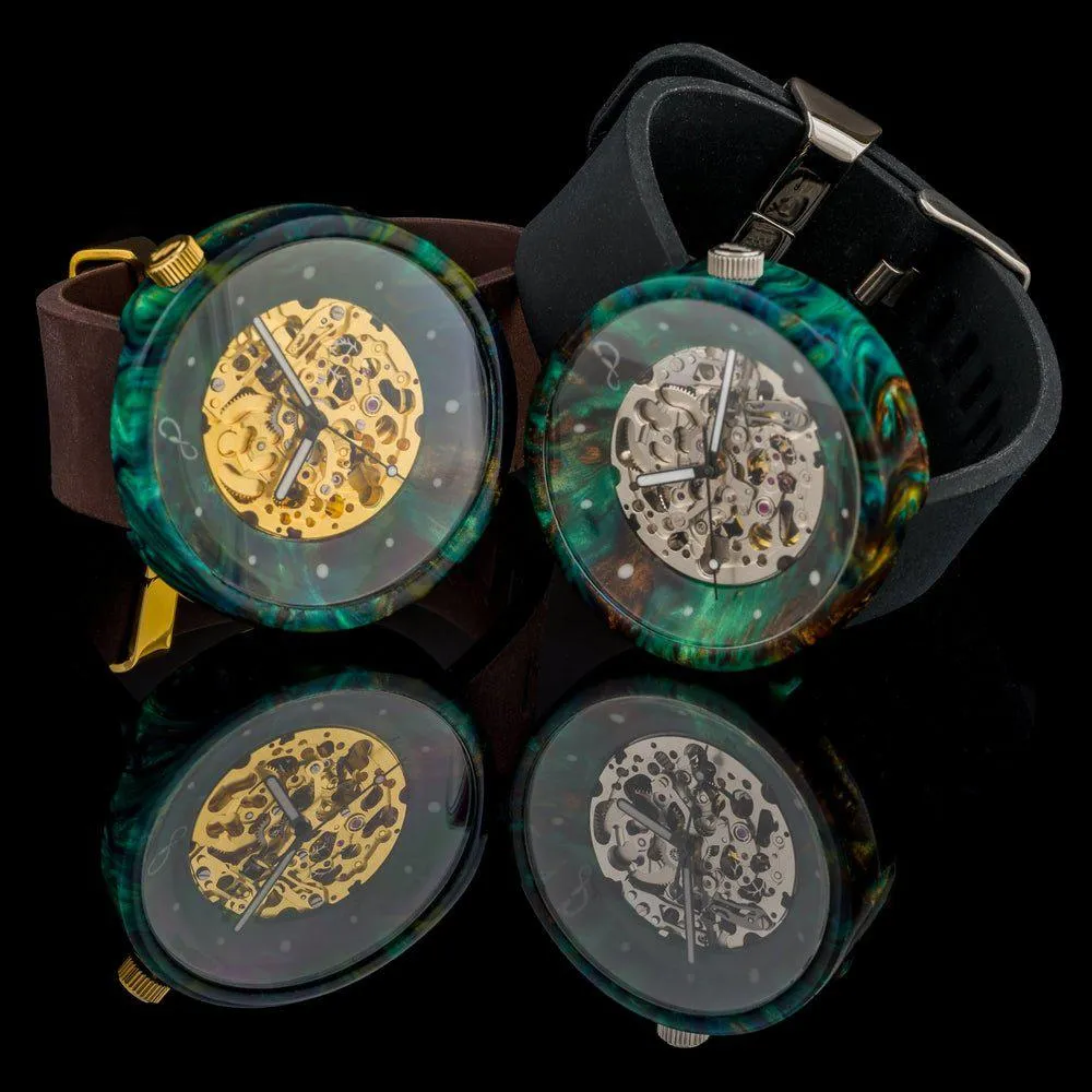 Maker Watch Inc × @micahfinds Revival (Copper Patina) Watch