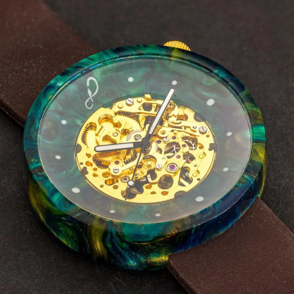 Maker Watch Inc × @micahfinds Revival (Copper Patina) Watch