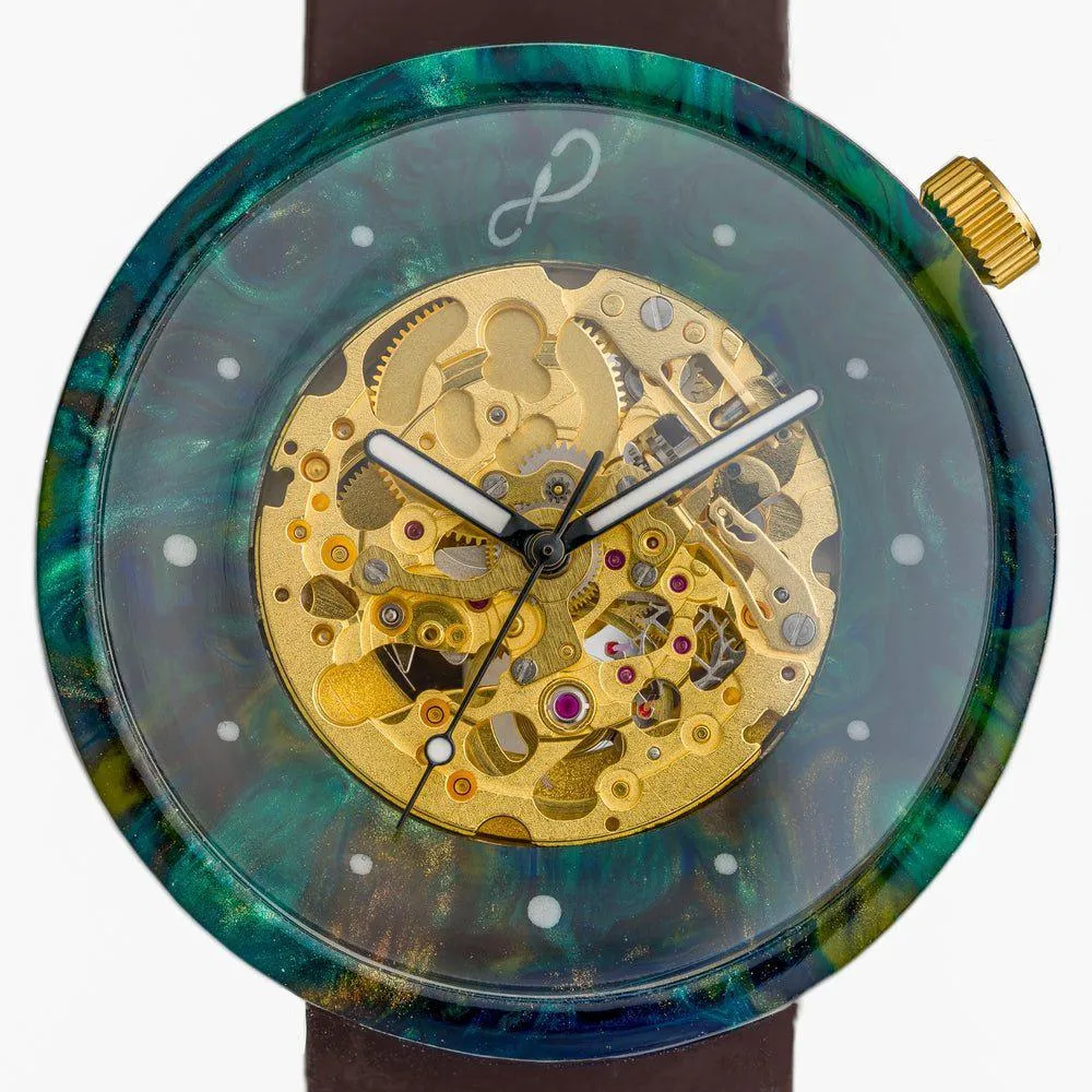 Maker Watch Inc × @micahfinds Revival (Copper Patina) Watch