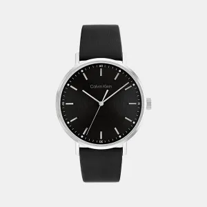 Men Analog Leather Watch 25200050