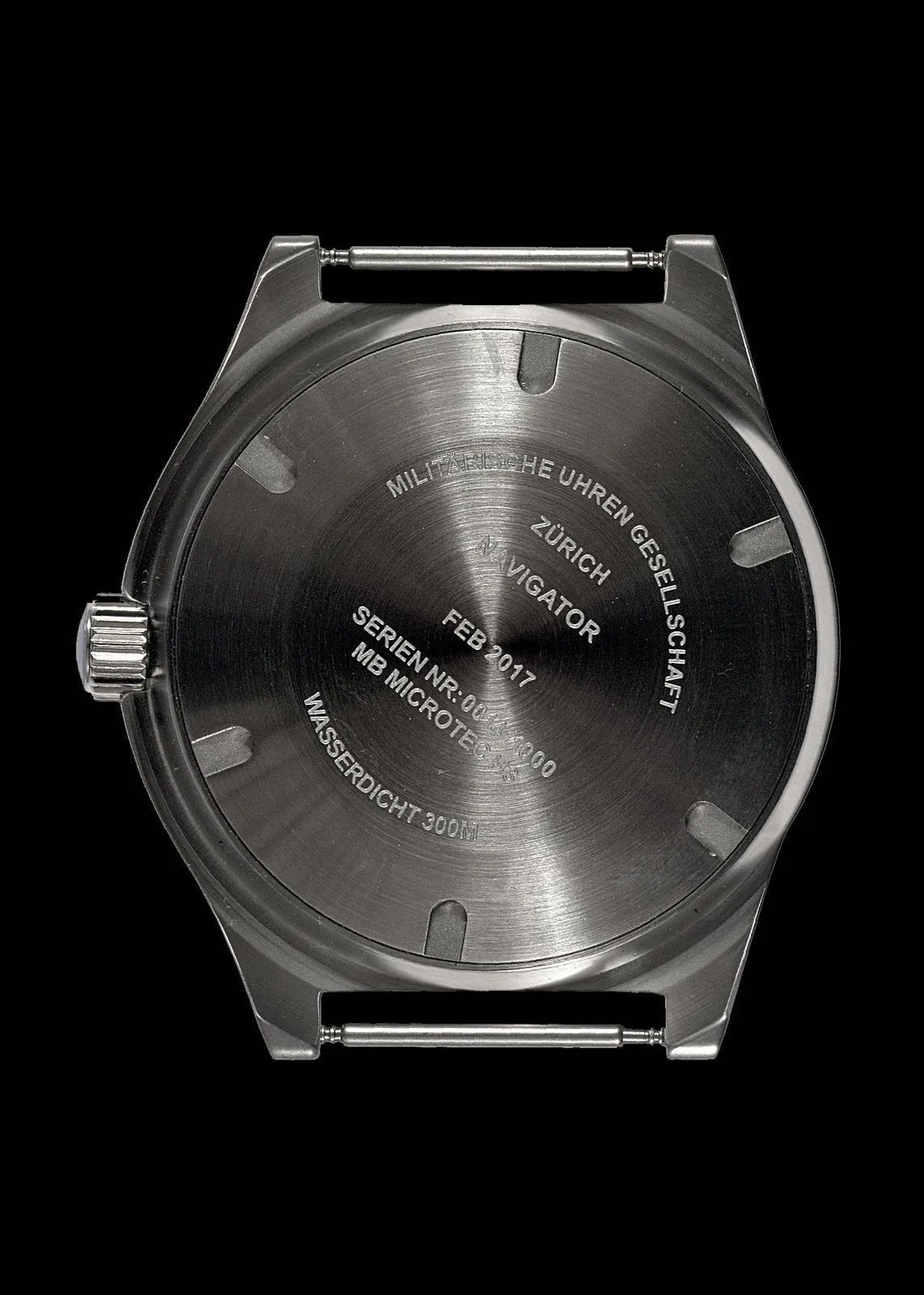 MWC 300m Water Resistant Stainless Steel Tritium GTLS Navigator Watch