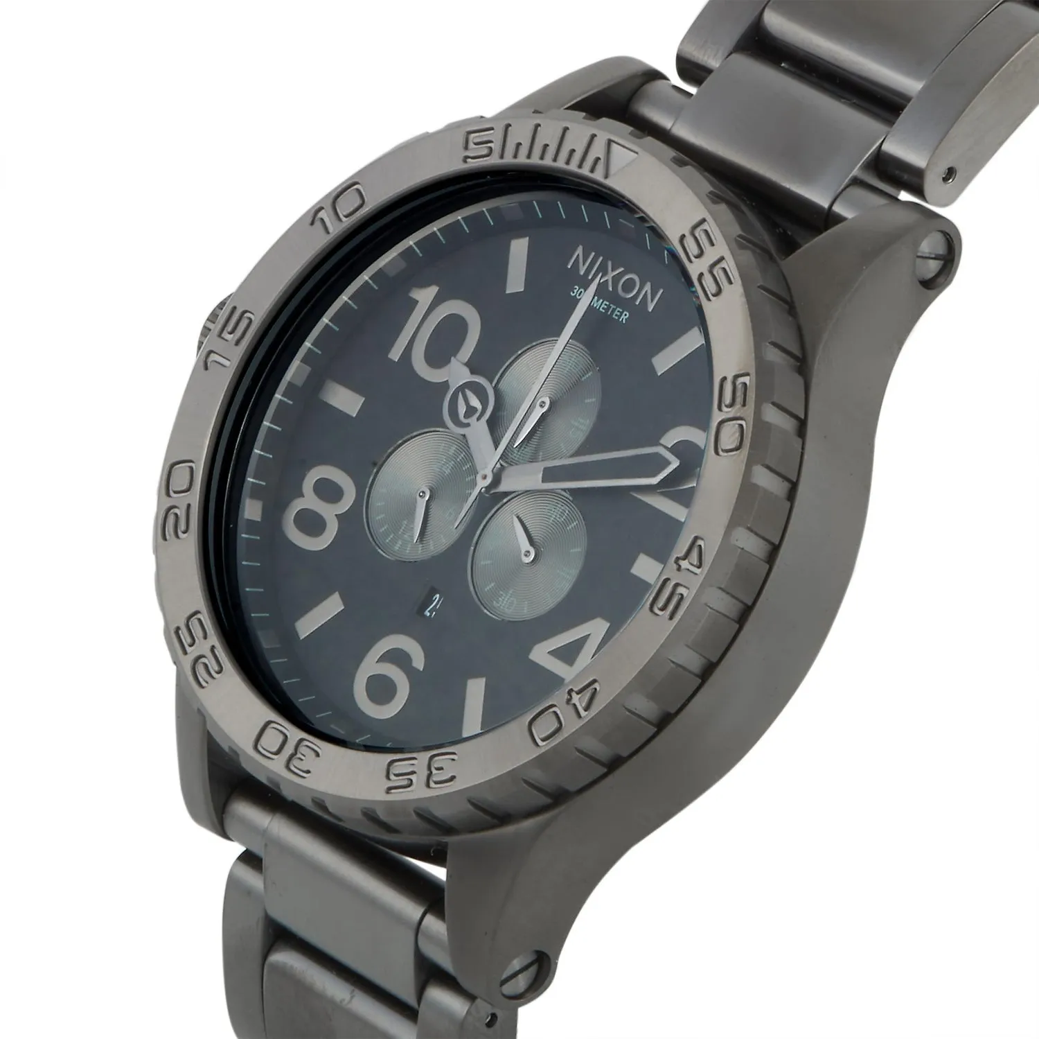 Nixon 51-30 Chronograph Gunmetal Men's Watch A083-632