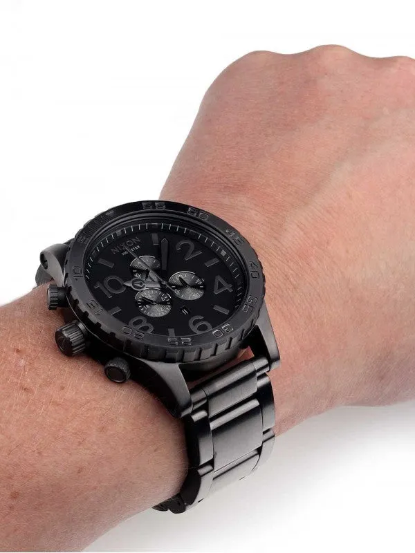 Nixon 51-30 Chronograph Gunmetal Men's Watch A083-632