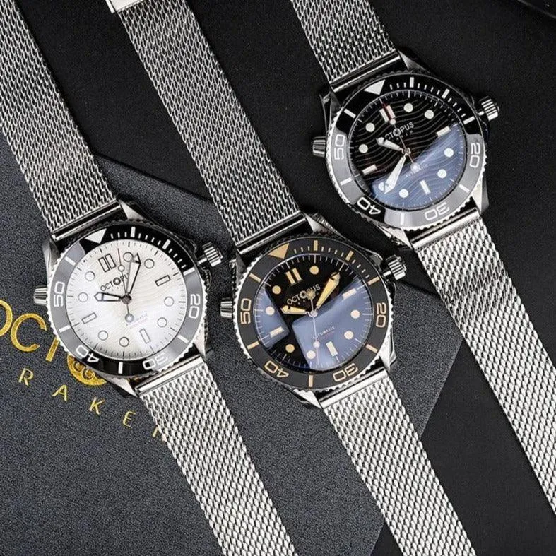 Octopus Kraken 007 Seamaster Diving Homage Watches