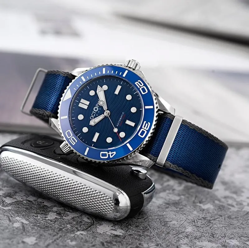 Octopus Kraken 007 Seamaster Diving Homage Watches
