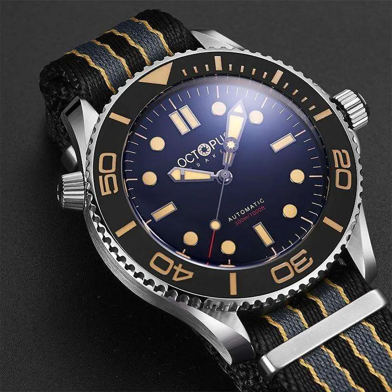 Octopus Kraken 007 Seamaster Diving Homage Watches