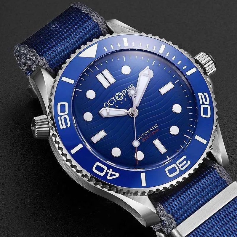 Octopus Kraken 007 Seamaster Diving Homage Watches