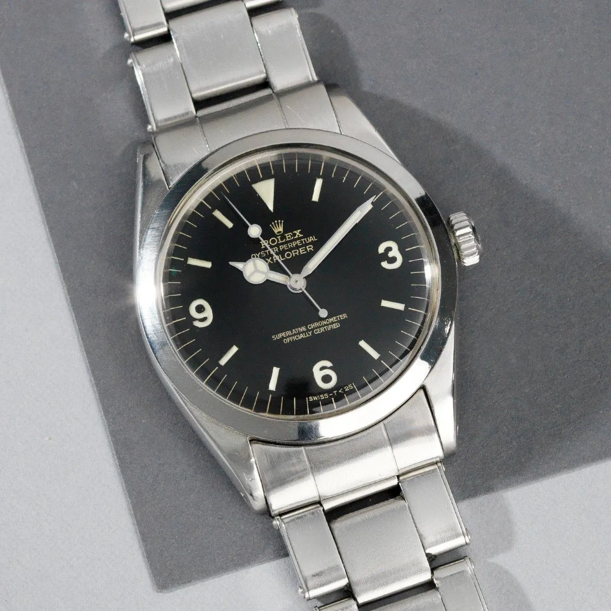 Original Owner Rolex Explorer Gilt Dial 1016