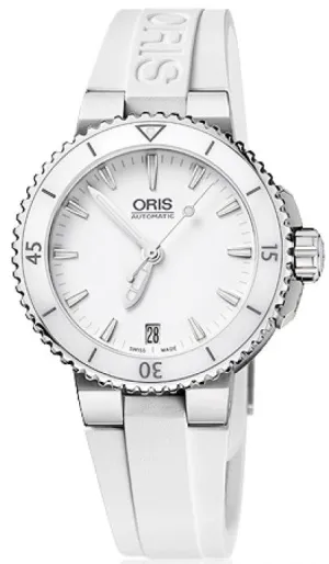 ORS Watch Aquis Date Lady Rubber D
