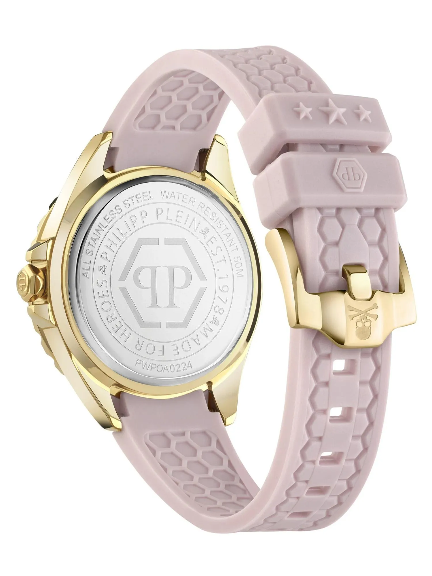 Philipp Plein Women 38 mm Size White Dial Analog Watch - PWPOA0224