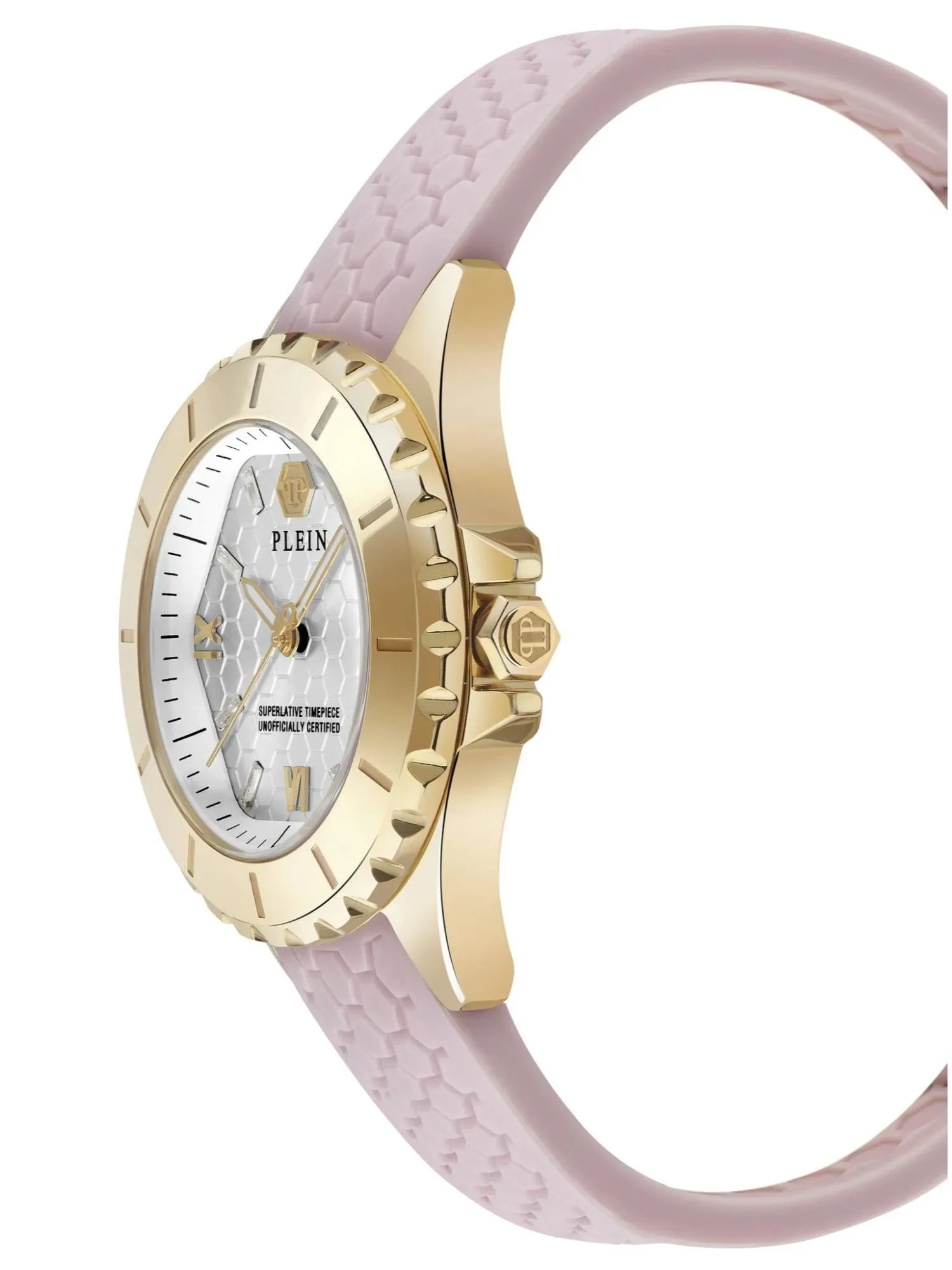 Philipp Plein Women 38 mm Size White Dial Analog Watch - PWPOA0224
