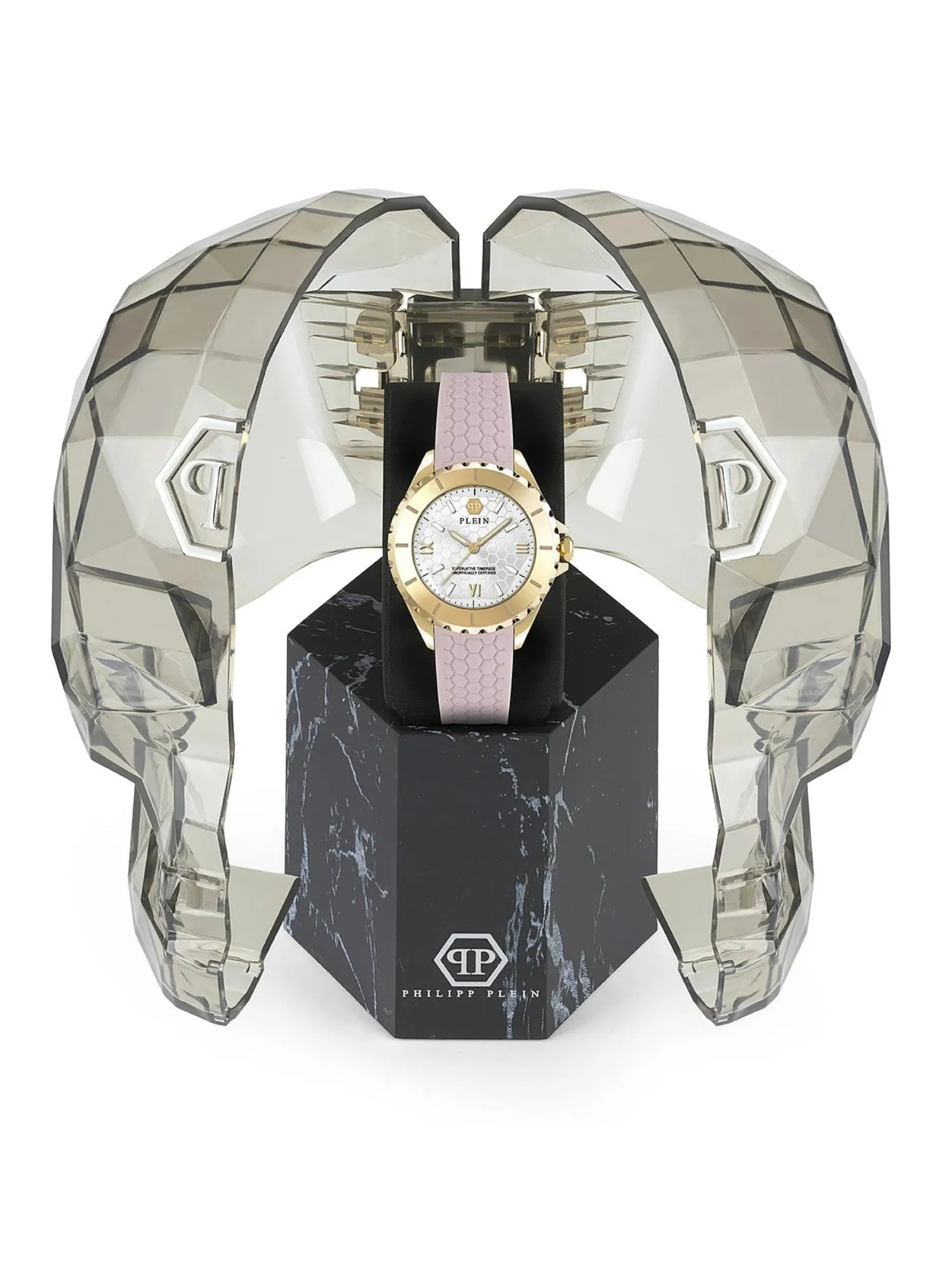 Philipp Plein Women 38 mm Size White Dial Analog Watch - PWPOA0224
