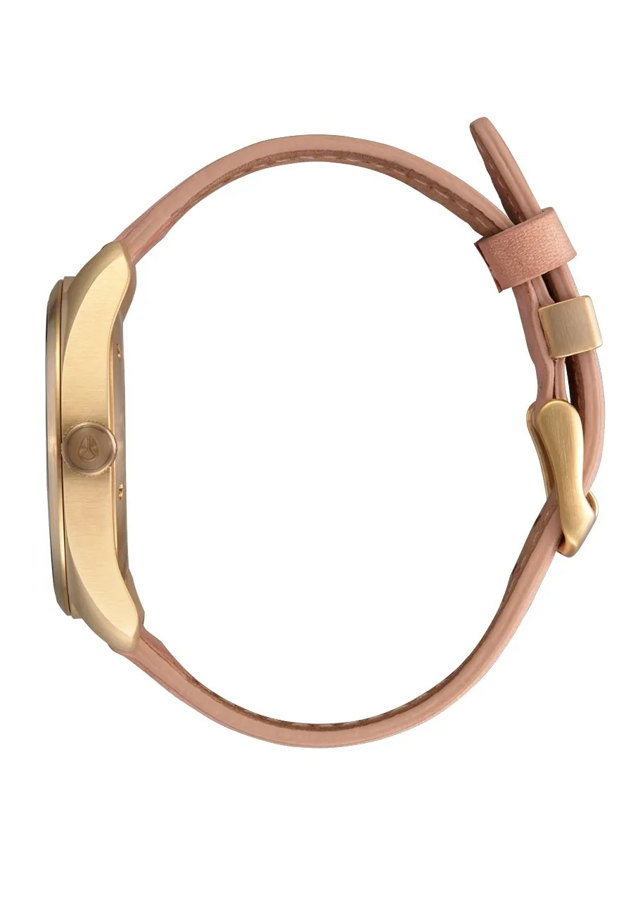 "Thalia Leather" Nixon Watch | 4 colors