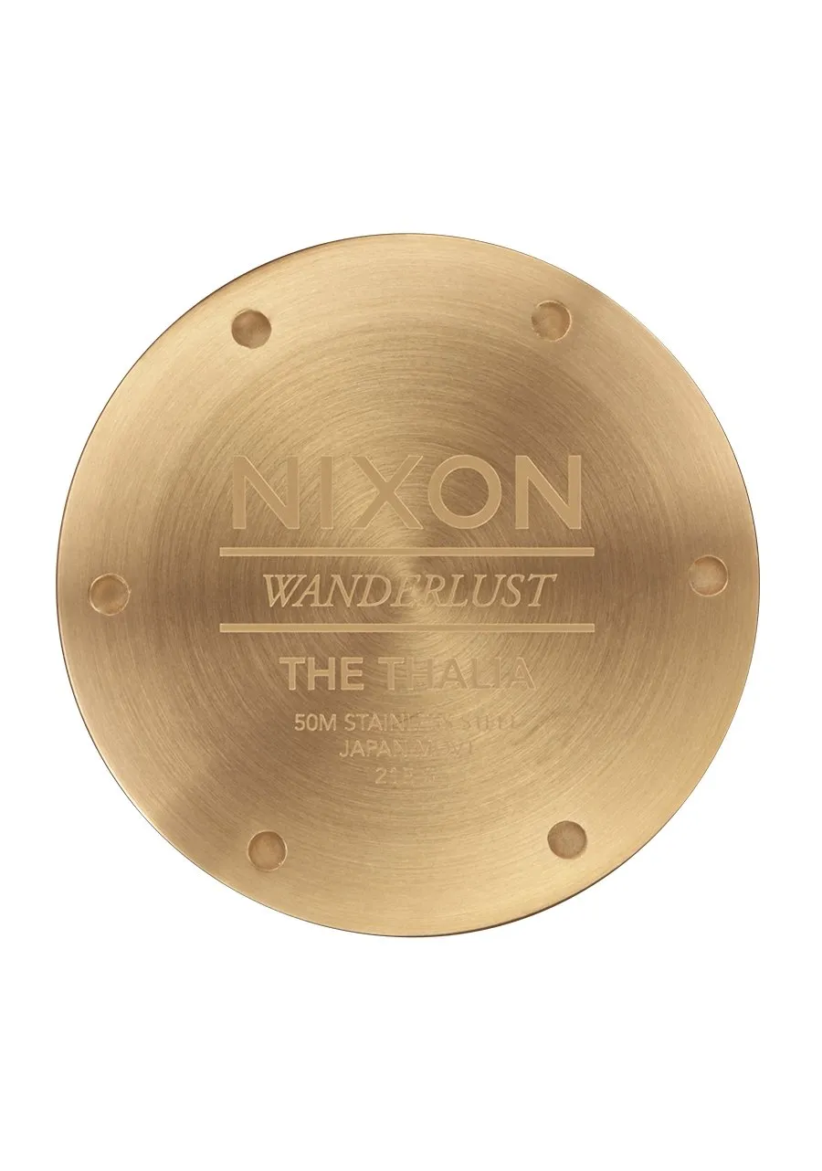 "Thalia Leather" Nixon Watch | 4 colors