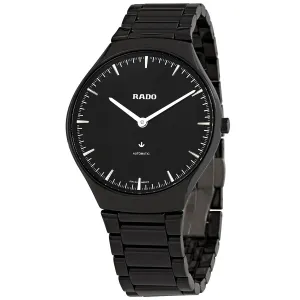 Rado True Thinline Automatic Black Dial Men's Watch R27969152