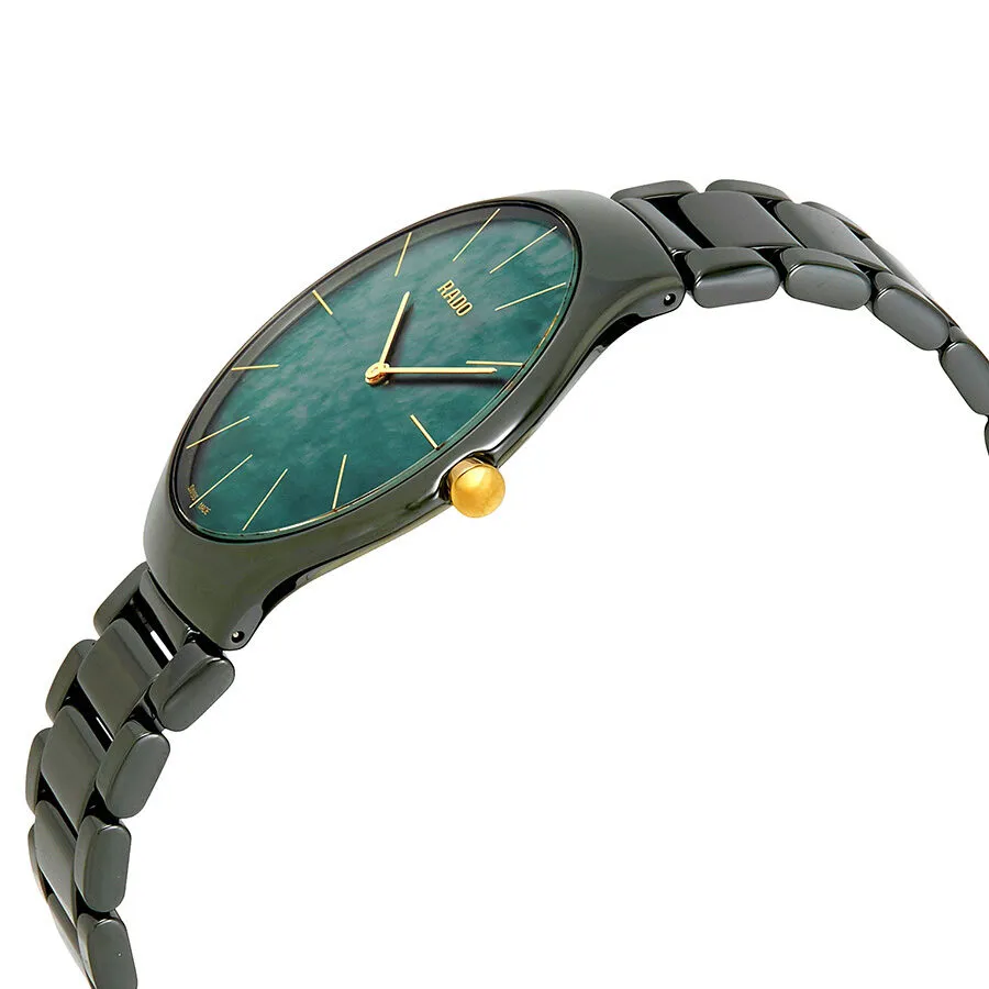 Rado True Thinline Green Mother of Pearl Dail Men's Watch R27006912