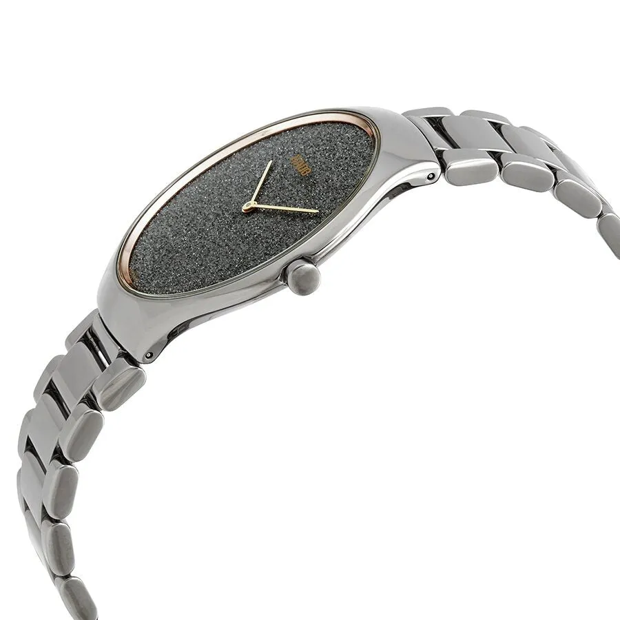 Rado True Thinline Quartz Grey Dial Ladies Watch R27010102