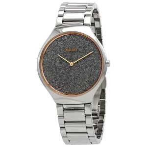 Rado True Thinline Quartz Grey Dial Ladies Watch R27010102
