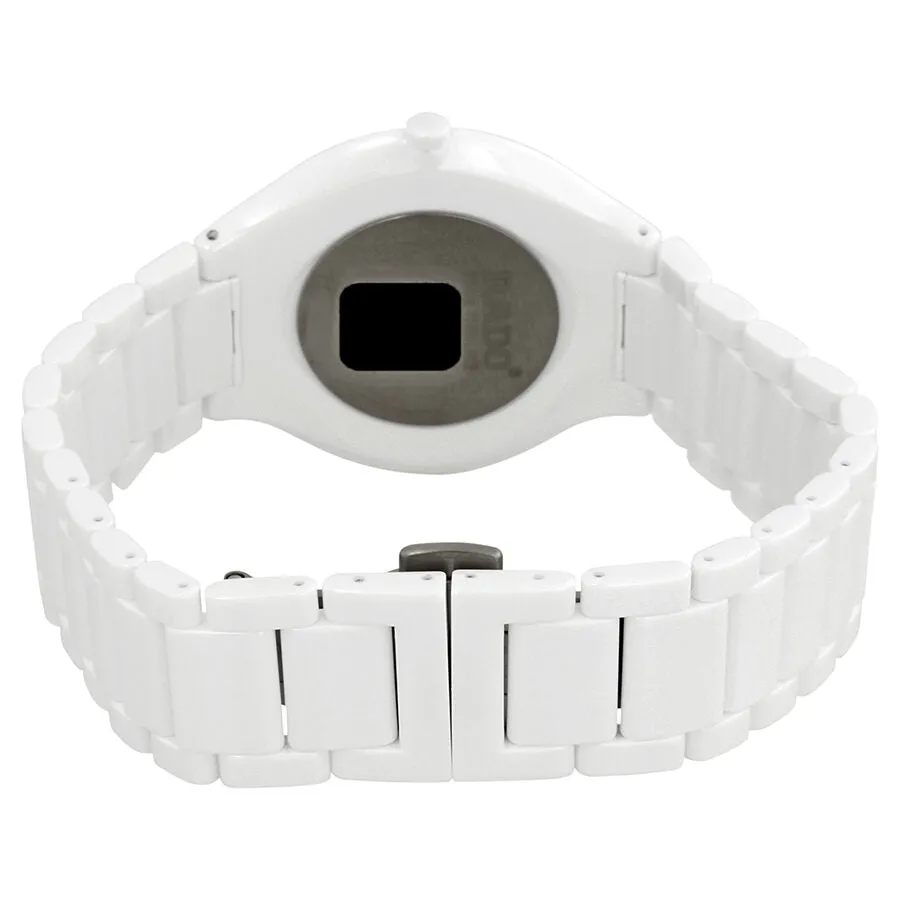 Rado True White Dial White Ceramic Ladies Watch R27957022