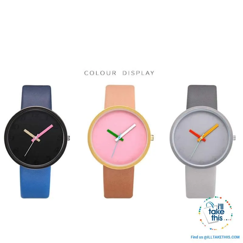 Retro Inspired Classic look Women's Watches - 4 Color Options